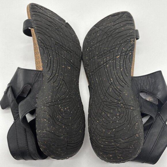 Merrell Whisper Post Gladiator Sandals Womens Size 7US Black Leather J55568 - Picture 5 of 6